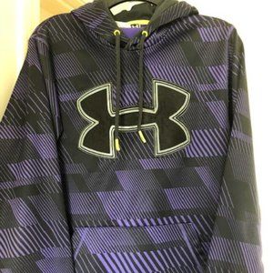 Under Armour Men's Purple Hoodie Size M